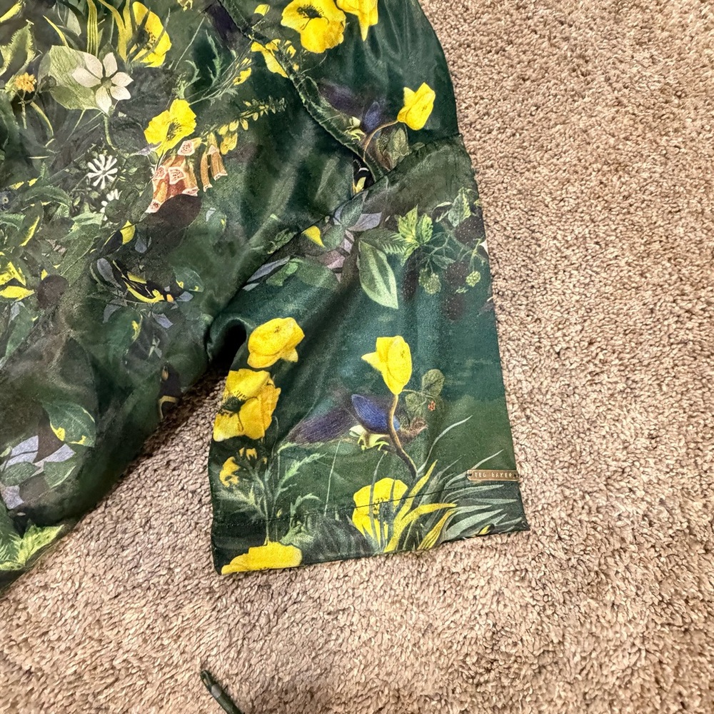 Ted Baker Green Floral Pajama Set - Picture 11 of 11